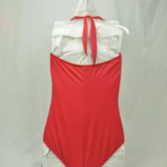 Ruby Ribbon Riviera Slimming Swimsuit Marilyn Monroe  Size 8 NWOT - Picture 3 of 9